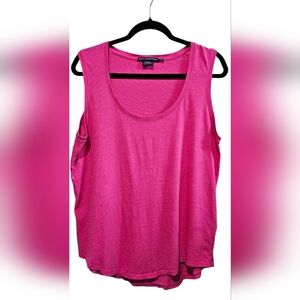 Ralph Lauren Sport Vibrant Pink Sleeveless Tank Top Size Large